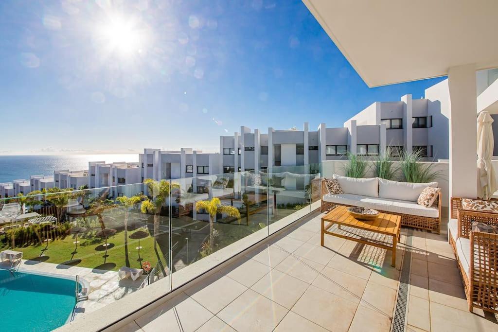Pure South 11B Apartman Manilva Kültér fotó